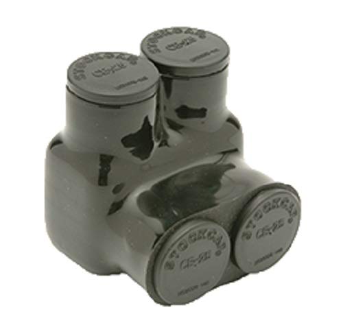 IPBB-NA4-2S Insulated Cable Connector Block for 2-Wires, Wire Range: 14 AWG - 4 AWG