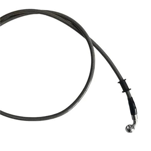 Tuyau d'huile de frein M10 hydraulique 200cm tressé en acier pour moto