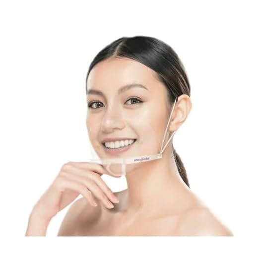 Woodpecker Clear Sanitation Mask, Transparent Mouth Screen