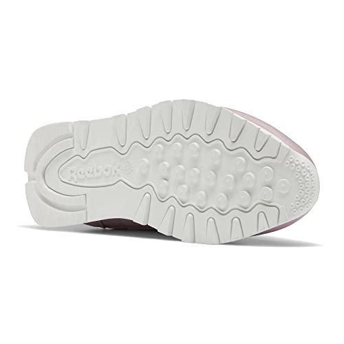Image of Reebok Women's Classic Leather Sneaker (Infused Lilac /Infused Lilac /Chalk, us Footwear Size System, Adult, Women, Numeric, Medium, Numeric 9 Point 5)
