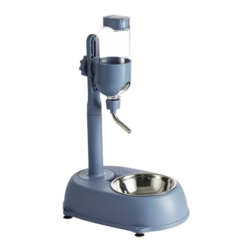 ドリップウォーターボトルなし - ポータブルペットボトル、軽量ペットフィーダー|おしゃぶりの注ぎ口、猫や屋外での小型犬用の安定した水フィーダーを備えた長持ちする飲酒ディスペンサーを使用します