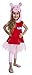 Peppa Pig Deluxe Dress Costume, 3-4T