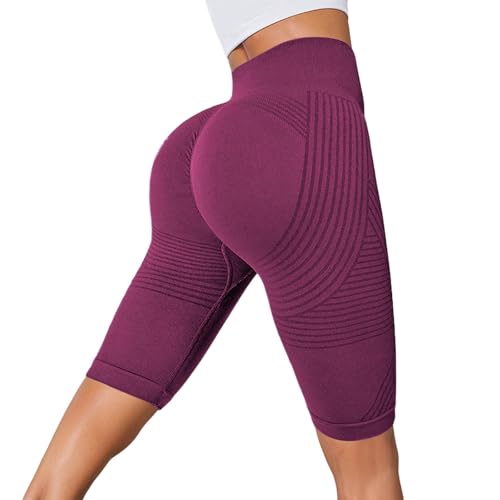 Leggins Anticeluliticos Mujer Cortos, Leggins Deportivos Push Up, Leggings de Celulitis Compresión 3D Lipedema Mallas Anticelulitis Adelgazante Anti Cellulite para Yoga y Fitness, Ropa de Mujer, S-5XL