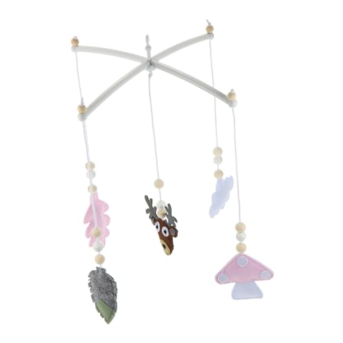 Abaodam ベビーベッド用フェルトウィンドチャイム 吊り下げオーナメント ちゃん寝室の装飾 モダンなインテリア風鈴 保育園 にも