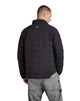 G-STAR RAW Herren Foundation Liner Jacke, Schwarz (dk black D24276-D518-6484), XXL – Ansicht 2