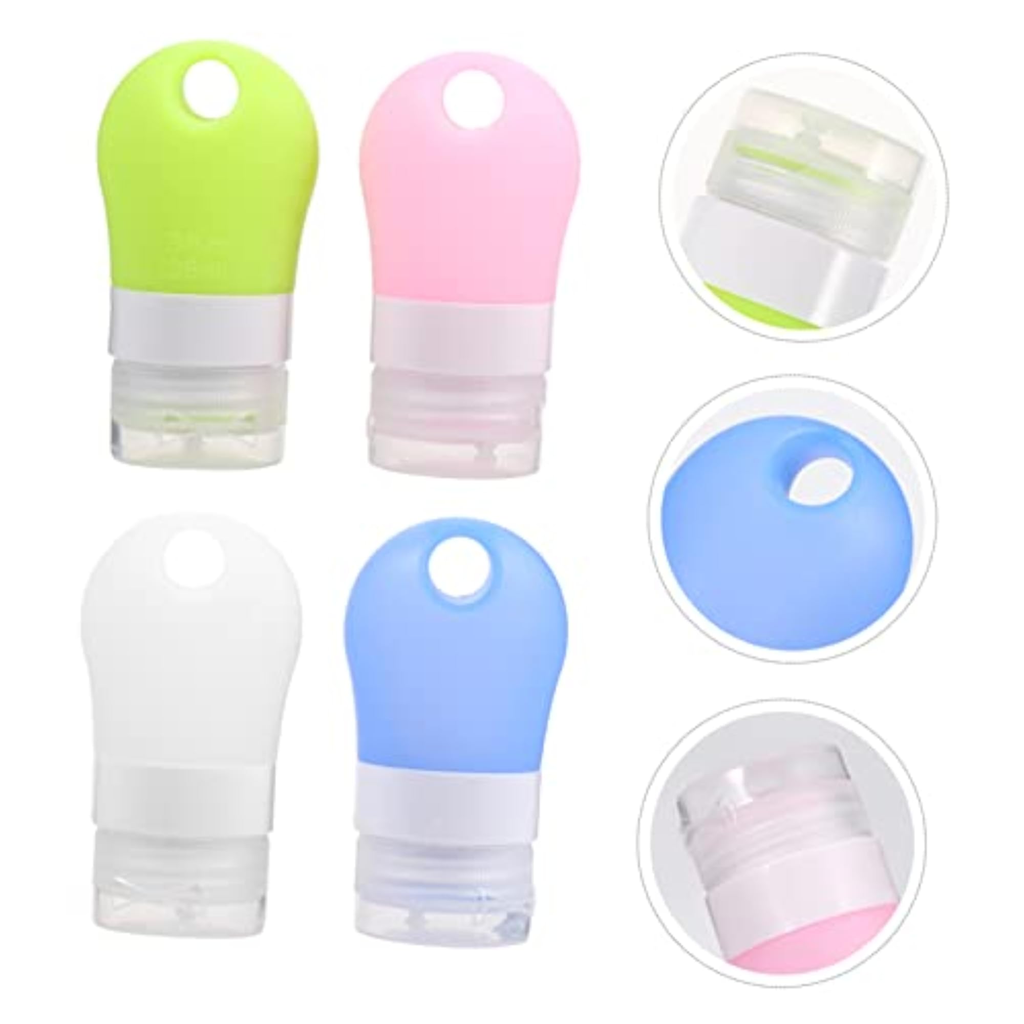 38ml Travel Size Squeeze Bottles 4 Pack