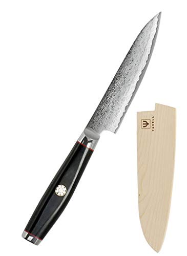 Yaxell 368312 YPSILON Universalmesser, Rot-schwarz Cover