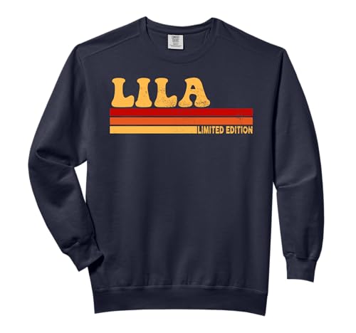 Lila Name Personalized Cute Idea Women Vintage Lila Comfort Colors
