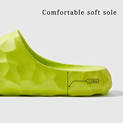 Cliont Men Women EVA Pillow Cloud Slides Slippers Thick Soled Non-Slip Outdoor Beach Sandals2