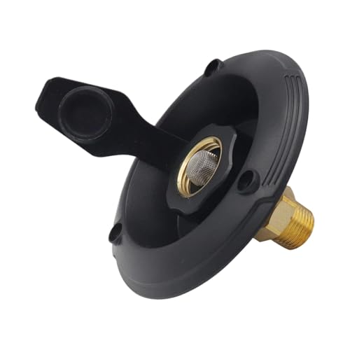 Entrada de llenado de agua para RV - Entrada de agua para RV Entrada de agua para RV a prueba de polvo - Accesorios para RV seguros a prueba de fugas, entrada de conexión de agua de uso perfecto para