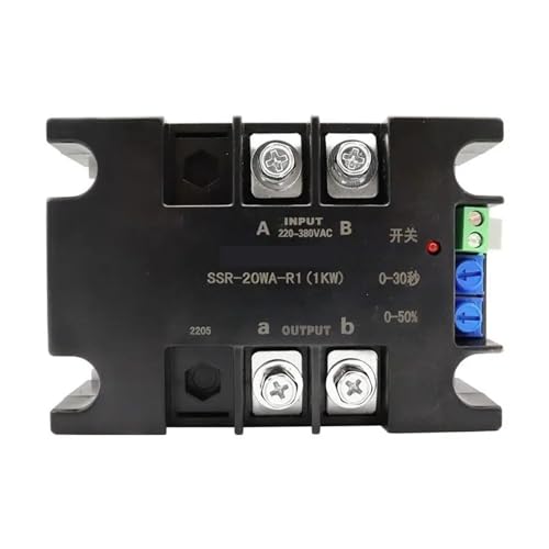 Módulo de Arranque Suave Inteligente para Motor Monofásico 220V SSR-10WA-R1 1KW-8KW miniatura 1