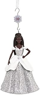 Hallmark Holiday Barbie Christmas Tree Ornament 2021 (with Limited Edition Dated Hook (Black))