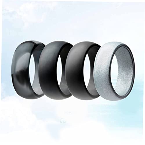 Anillos de silicona para boda TOYANDONA miniatura 3