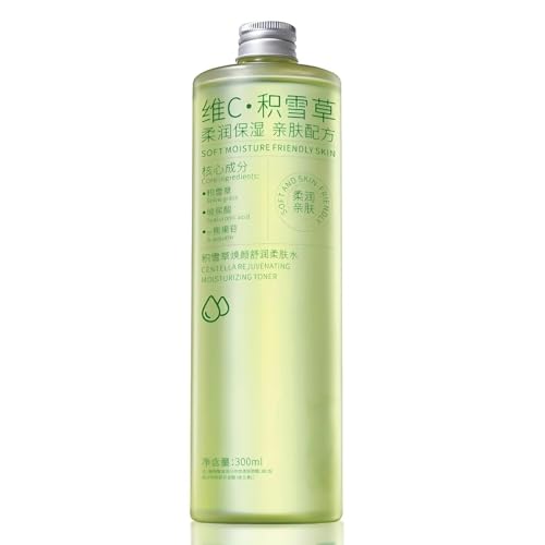 Centella Asiatica - Tóner de agua calmante e hidratante, reduce los poros, apto para pieles sensibles y con impurezas