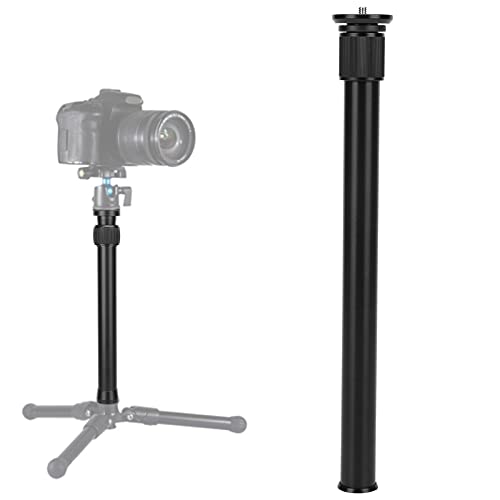 RASTKY Monopié Portátil de Mano para Cámara de Aleación de Aluminio, Barra de Extensión Telescópica de 13,0-23,6 Pulgadas, Accesorio de Fotografía con Orificio para Tornillo de 1/4 Pulgadas, Negro, - imagen 2