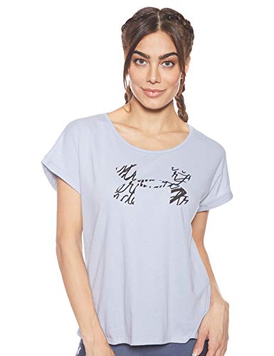 Under Armour Graphic Script Logo Fashion Short-sleeve Shirt, Blue Heights (448)/Black, X-Large