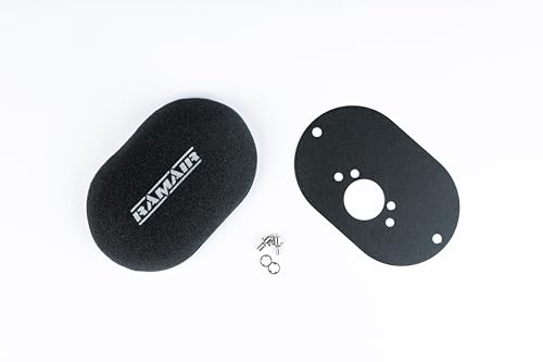 Filtre à air bombé et plaque de base pour SU HS6 mini offset hauteur 40 mm