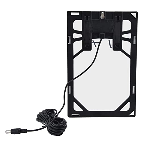 Painel Solar de Saída DC5521, Painel Solar, Placa de Carregamento Solar Saída DC5521 6W 12V para Hos