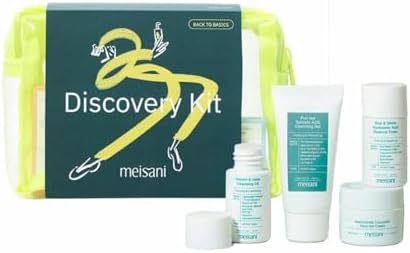 Meisani Discovery Kit, Set de Regalo, Set de Viaje de Cuidado Fac...