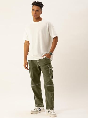 Image of BENE KLEED Men Cargo Trousers