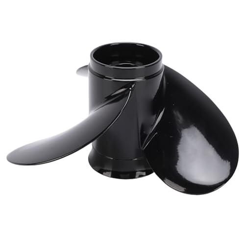 Rengue 48 Boat Propeller, Aluminum Marine Propeller 3 Vane/Wing 10 5/8 X 12 for Outboard Engines Fishing Watercraft - Thumbnail 2