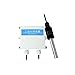 Online Industrial Water Quality EC Detector Sensor Transmitter RS485 0-5V 4-20MA 0-10V Output with Display Controller(EC17)