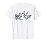 Oktoberfest Outfit mit herbstlichen Symbolen in blau und weiß. Tolles Kostüm für die Wiesn Tour. Geschenkidee für alle, die das bayrische Oktoberfest lieben. Geschenk für Herzmadl, Festival, Tanz, Club, Geburtstag, Weihnachten und im Herbst.