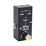 Unità effetti compatta: progettato con un robusto involucro in lega di alluminio, questo pedale per chitarra si adatta perfettamente a qualsiasi scheda effetti.Le sue dimensioni portatili e la sua resistenza lo rendono adatto per sessioni in studio, prove e piccoli concerti.