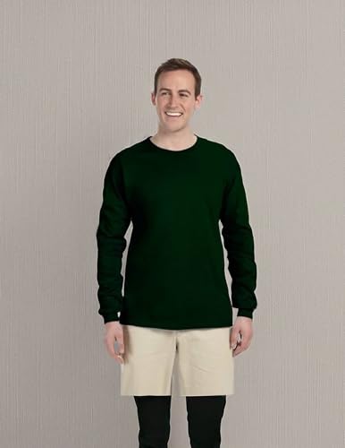 Image of Gildan Adult DryBlend Long Sleeve T-Shirt, Style G8400, 2-Pack