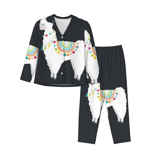 Pyjama lama femme confortable ensemble deux pièces pour soirées cocooning et week-end détente