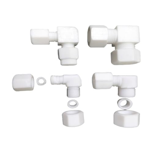 Raccord coudé PTFE 30x30mm anti fuite pour installation facile