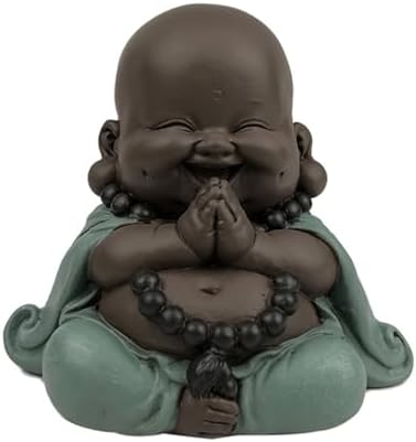 Statue Boudha Rieur Porte Bonheur – Décoration Zen et Feng Shui –...