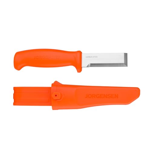 Jorgensen Wood Chisel Knife with Sheath, Wood...