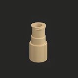 RUNZE FLUID PEEK female luer female thread adapter - (Color: RH-M-10-32N-K)