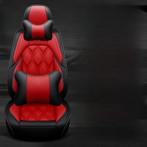 Housses de siège de voiture pour Tesla Model 3 Y S X rouge luxe