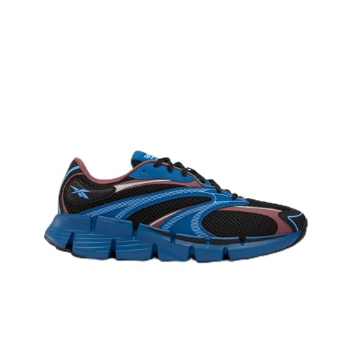 Reebok Unisex Zig HYPNOTICA Sneaker, Athletic Blue/Peri Blue/Blackberry, 41 EU