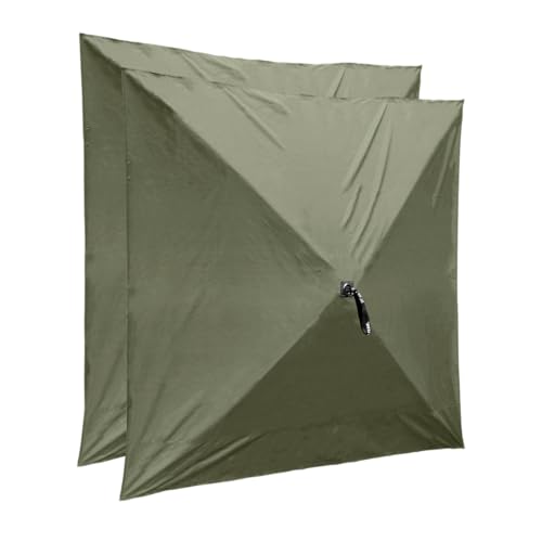 Clam Quick-Set Wind & Sun Panels – 2-Pack Green Accessory for Screen Shelter – Durable Sidewalls for Shade, Wind & Privacy – Easy Setup with Carry Bag – Tent Not Included