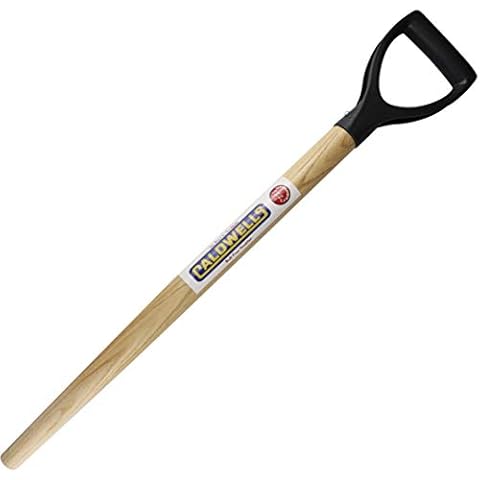 Caldwells Fork Spade Replacement Handle - Ash Wood with Plastic YD Grip PPYD28 Cover