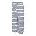 Capri Pants for Womens Striped Lounge High Elastic Waist Loose Fit Comfy Workout Fashion Summer Pant with Pockets S-2XL Gray