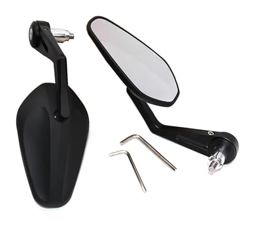 Rétroviseurs aluminium pour Triumph Street Triple 675 R au design épuré