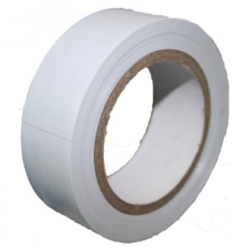 Rotolo Nastro Isolante Per Elettricista Melchioni Cavo 0,13X19Mm 25M Bianco 2703