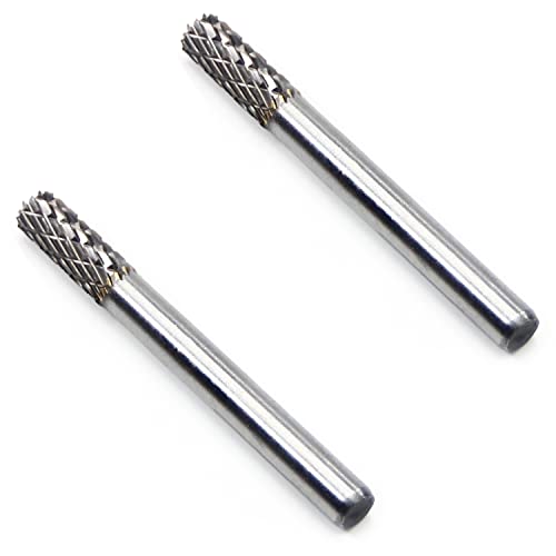 Fresas rotativas de carburo de tungsteno 6mm Utoolmart, pack 2 pzas miniatura 1