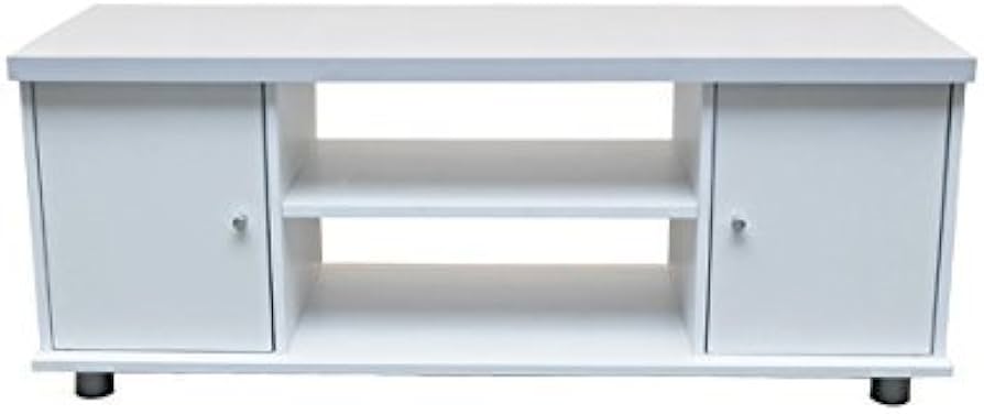 Amazon.co.jp: 【お値打ち価格なローボード】TVボード 扉付 ホワイト