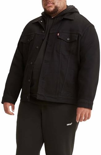 Levi's Herren Big & Tall Trucker Jacke, Dark Horse, 4XL