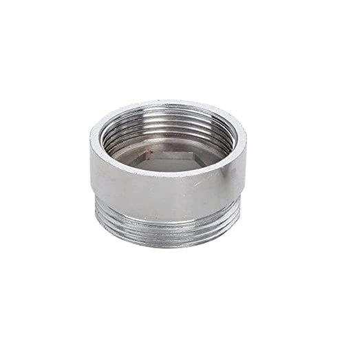 Adaptateur de robinet en métal, 1 pièce de connecteur aérateur adaptateur de robinet femelle 20 mm - 22 mm pour économie d'eau de cuisine Cover