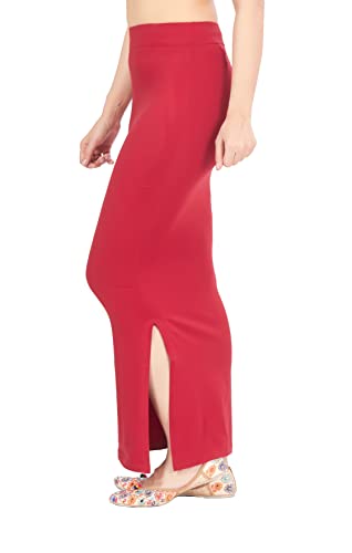 Image of Studio Shringaar Women's Pure Cotton Stretchable Saree Shapewear Petticoat
