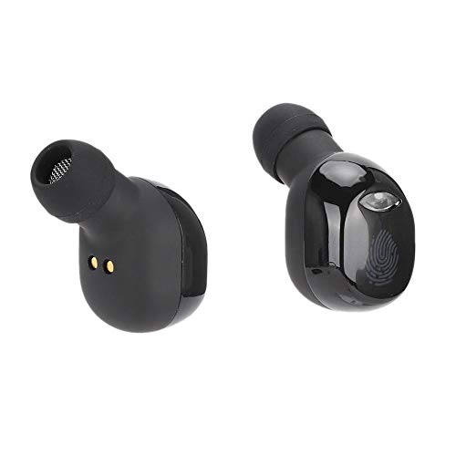 Fone de ouvido estéreo com microfone duplo, chamada de voz clara, fone de ouvido Bluetooth, disposit