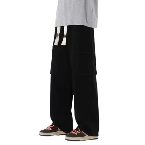 Men's Denim Pants Loose Casual Comfortable Lightweight Wide Leg Jeans2