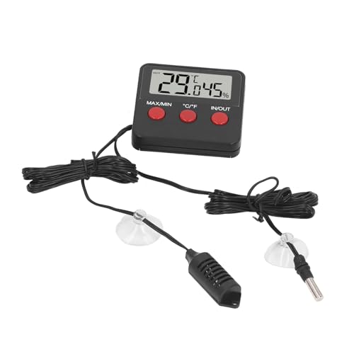 Mini Temperature and Humidity Meter Meter Gauge for Mini Thermohygrometer with Probe Probes Hygrometer Hygrometer Monitor Incubator Hygrometer Household Measuring Meter Rectal