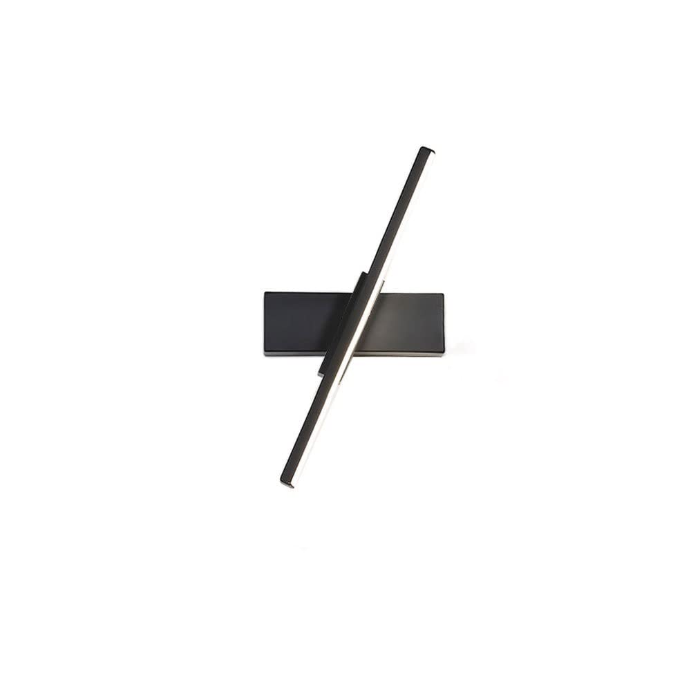 Chinesische Wandleuchten aus Aluminium, LED-Metall, Retro-Design, Wandleuchte, Salzlampe, geeignet für Flur, Schlafzimmer, Arbeitszimmer, Beleuchtungskörper, Wandleuchte, Schwarz/Weiß, langlebig